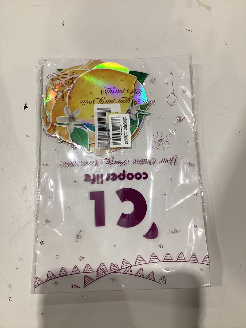 Condition photo showing New/Like New for 20pcs lemon hanging swirls decorations, watercolor lemon citrus ceiling swirls, double-sided printed summer fruit party supplies for lemonade themed birthday baby shower pool party supplies