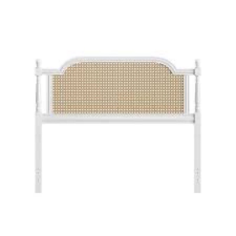 Melanie queen wood food board White