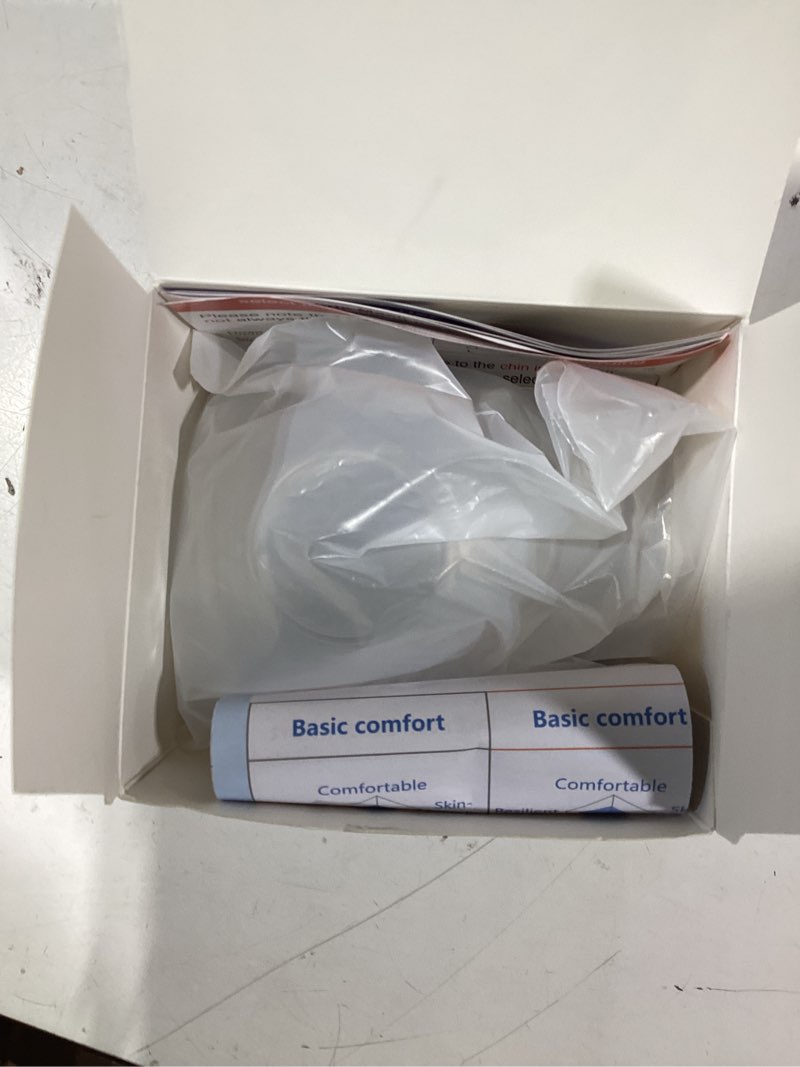 Condition photo showing As Is for replacement f20-style fabric mask (medium) - no silicone contact, cpap full face cushion wrapped by cooling fabric for airfit f20 & airtouch f20, no stuffiness even in hot weather (blue-m) blue medium