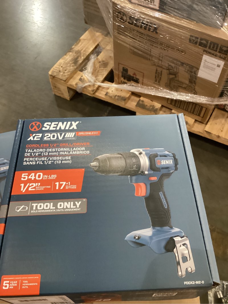 Condition photo showing New/Like New for 20v max brushless lithium-ion 1/2 in. cordless drill driver (tool only)