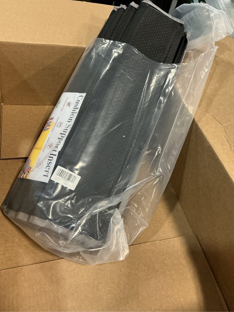 Condition photo showing Good Condition for Heavy Duty Couch Cushion Support Board for Sagging Sofa, 21.5''x48'' Extra Thick Solid Wood Under Couch Insert with Anti-Slip Dots, Repair Sagging Spring Sofa and Replace Worn Cushions 48" x 21.5" - Loveseat