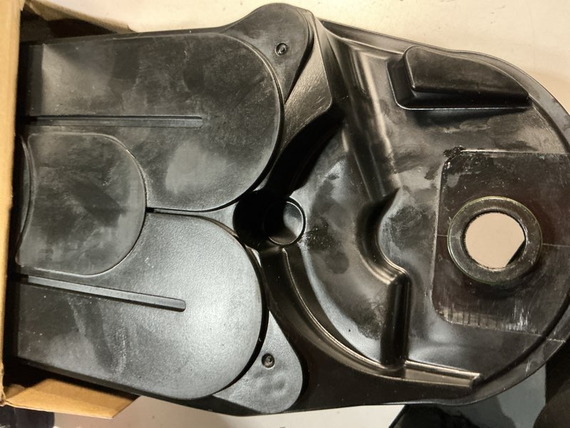 Condition photo showing As Is for 6.7 cummins crankcase ventilation filter replaces# cv52001 68002433ab 4936636 904-418 fits for 2008-2021 dodge ram 2500 3500 4500 5500 6.7l isb diesel engines crankcase breather element ccv filter