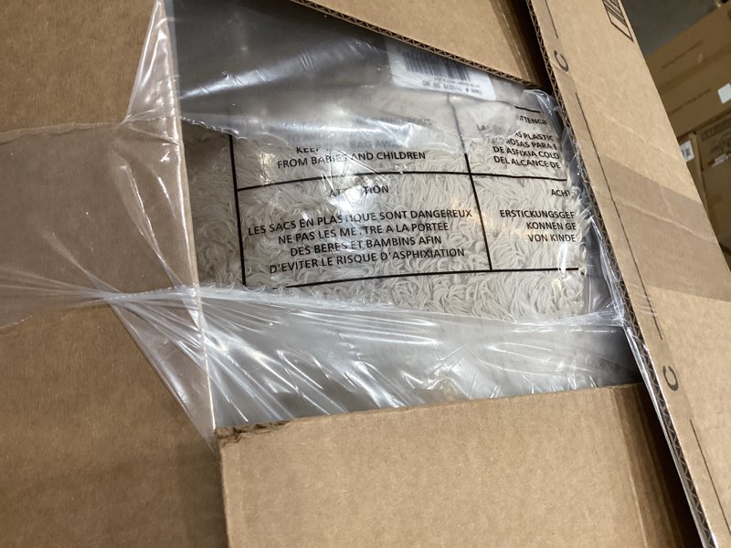 Condition photo showing Good Condition for Berkshire Blanket Classic Extra-Fluffy™ Plush Blanket King Size, Soft Fuzzy Fluffy Long Hair Blanket for Couch Sofa Bed, Atlantis Dark Blue, 90x108 Inches Atlantis Blue King/Cal King