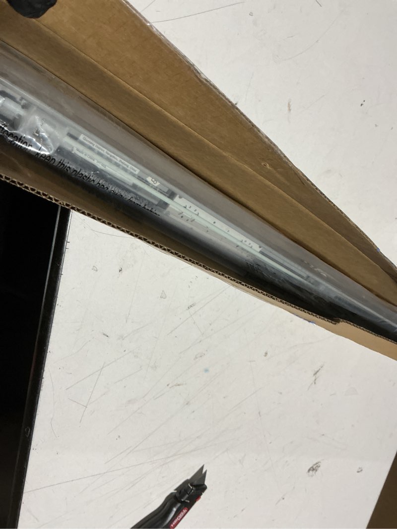 Condition photo showing Good Condition for LazBlinds No Tools No Drill 1" Vinyl Mini Blinds, Cordless Blinds for Windows, Light Filtering Horizontal Window Blinds & Shades, 36" W x 48" H, Grey Cordless-grey 36" W x 48" H