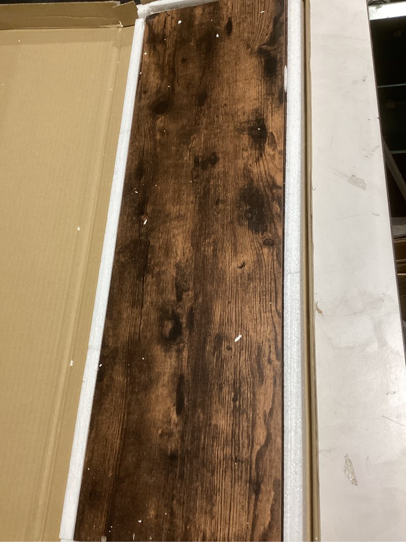 Condition photo showing New/Like New for Furinno Fulda Book Shelf, 3-Tier Narrow Bookshelf, Bookcase with 8-in Width Storage Shelf, 9.3 x 7.9 x 31.5, for Living Room, Bedroom, Home Office, Amber Pine Amber Pine 3-Tier, 8-Inch Width