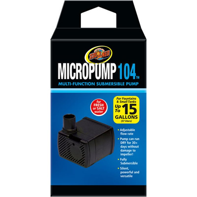 Zoo Med MicroPump, Black