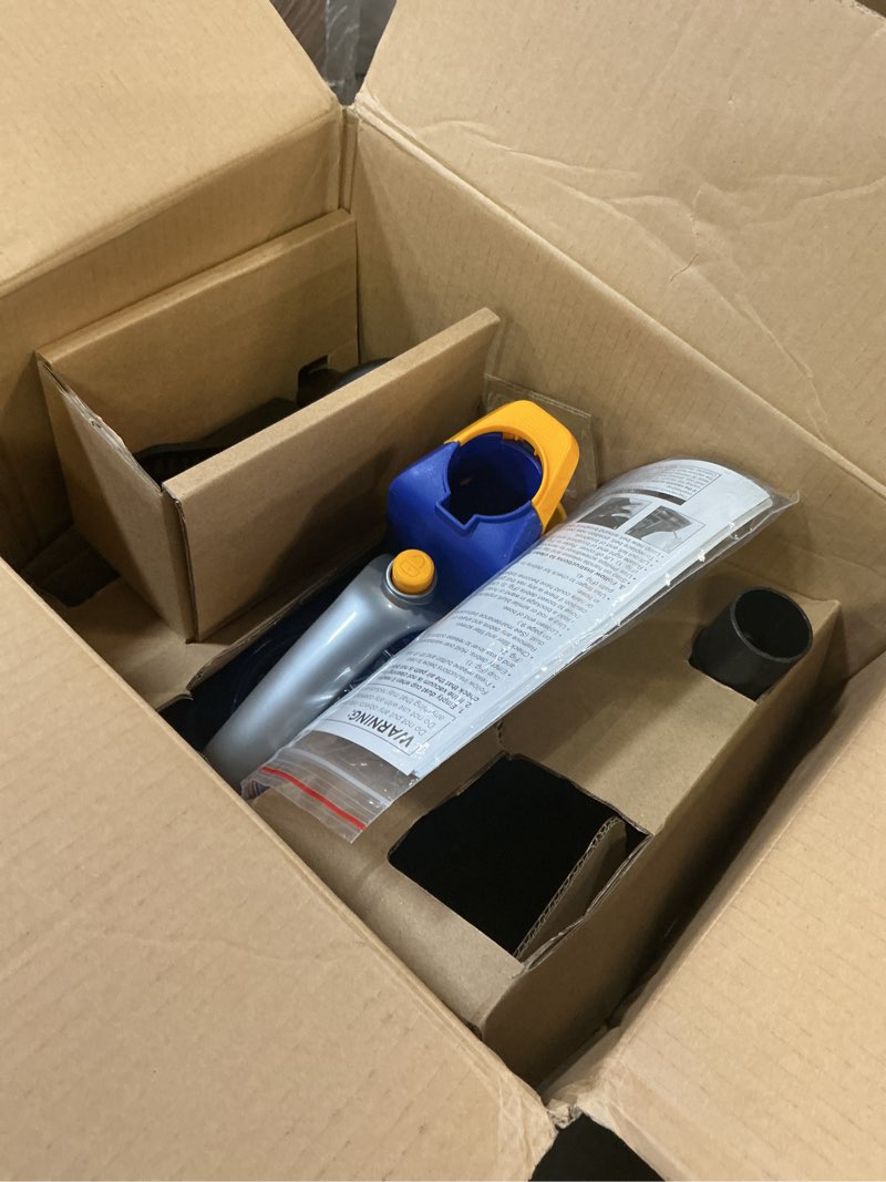 Condition photo showing As Is for eureka neu182a powerspeed bagless upright vacuum cleaner, lite, blue neu182a w/ washable filter blue