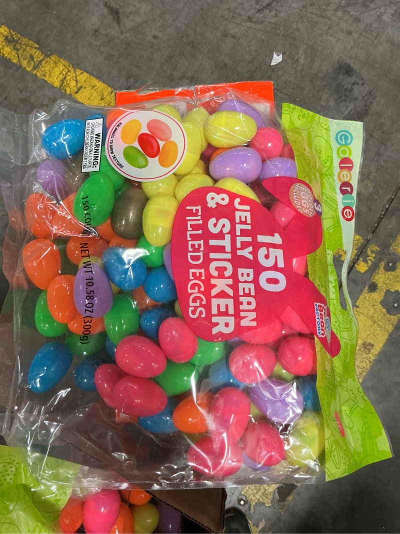 Condition photo showing Good Condition for galerie jelly bean & sticker filled eggs