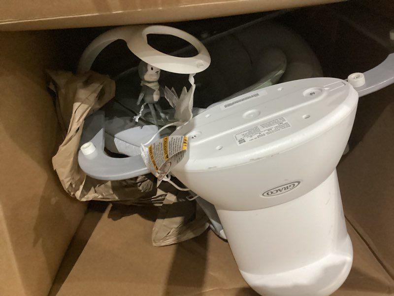 Condition photo showing As Is for graco soothe my way™ swing with removable rocker