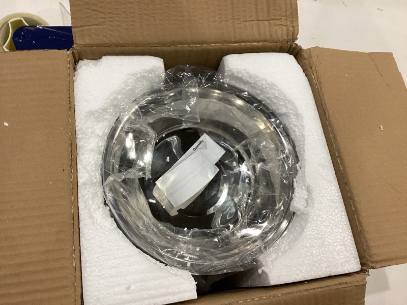 Condition photo showing Good Condition for Pet Junkie Santa Fe Single Elevated Dog Bowl Stand with Removable Stainless Steel 44oz Inner Bowl for Medium to Large Breed - Raised Dog Food or Water Station (Large, ICY Gray) Large Icy Gray