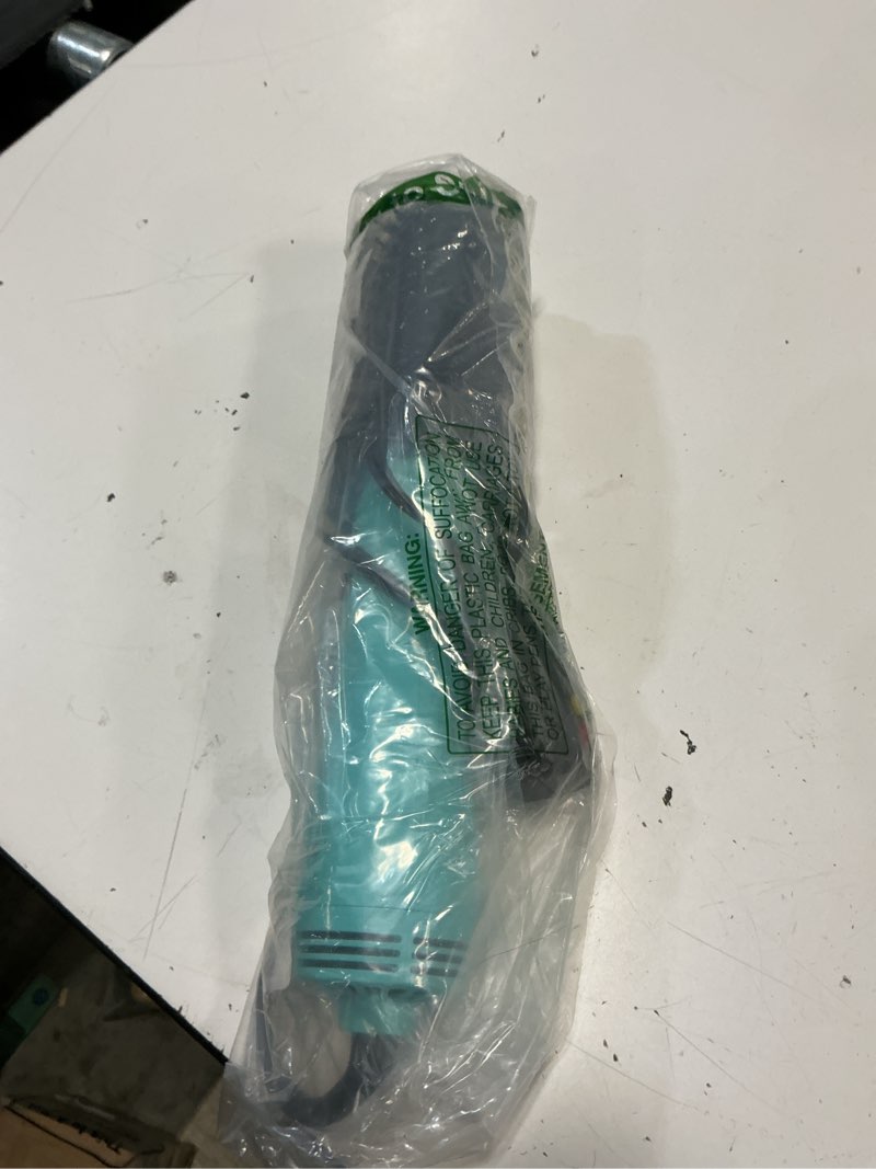 Condition photo showing As Is for hot air brush, aima beauty professional one step hair dryer & volumizer 4 in 1 upgrade anti-scald negative ionic technology for all hair types, light green 2.3"/ 60mm oval barrel light green