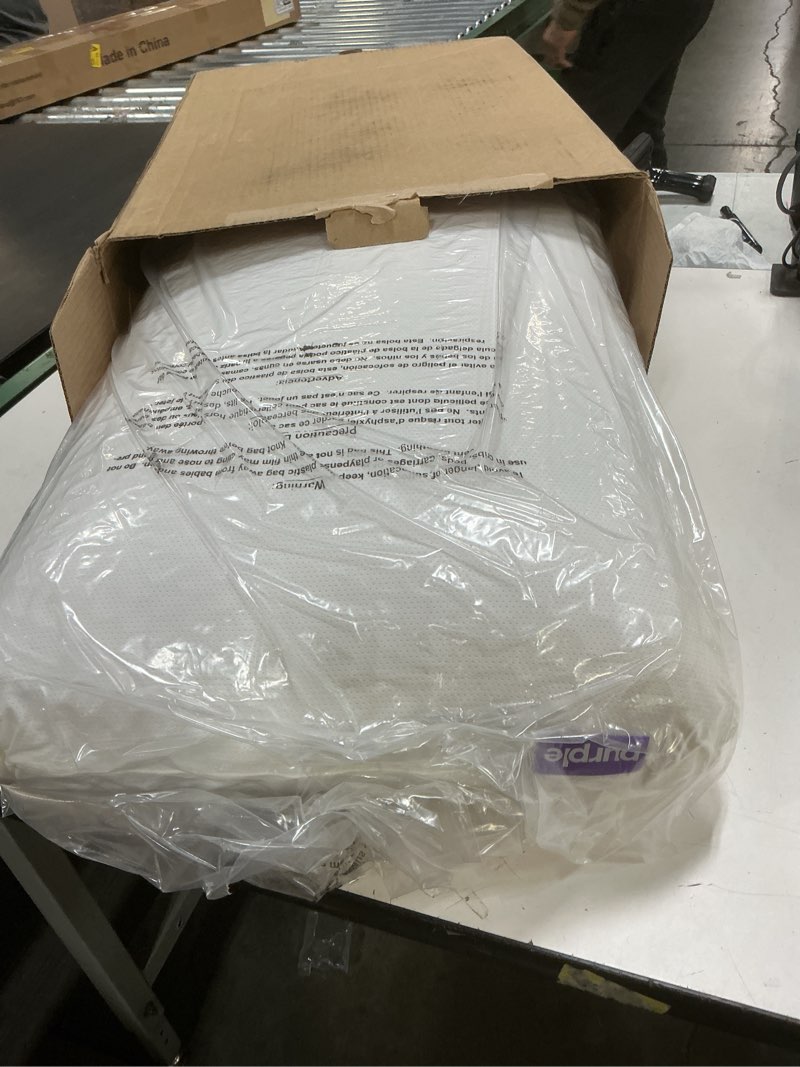 Condition photo showing Good Condition for Purple Harmony Pillow – Talalay Latex Foam Cooling Pillow for Combo or Side Sleepers, 360º Hex GelFlex Grid for No-Pressure Support and Luxurious Weightless Feel - Standard, Medium Feel, Med Height