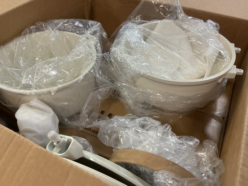 Condition photo showing Good Condition for pots and pans set non stick non-toxic 22 pcs ceramic cookware sets nonstick kitchen pot&pan with lid cream white granite induction compatible with glass lids crepe frying pan pfoa/pfos-free cream 22-pieces