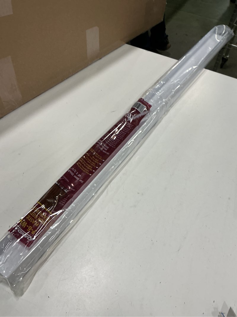 Condition photo showing New/Like New for PVC Slide-On Door Bottom | Adjustable Plastic Weatherstrip Door Bottom with Drip Cap | 3 Feet (36-Inch) | for 1 3/4” Doors | White | Fits Gaps 3/8” to 7/8” | Made in The USA