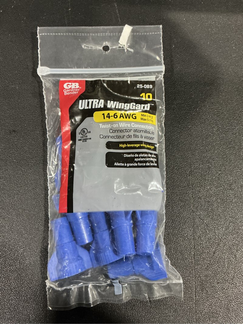 Condition photo showing New/Like New for IDEAL Wing Wire Connectors Blue ( 10 -Pack )