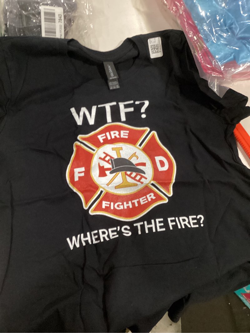 Condition photo showing Good Condition for Wheres the fire shirt size small 