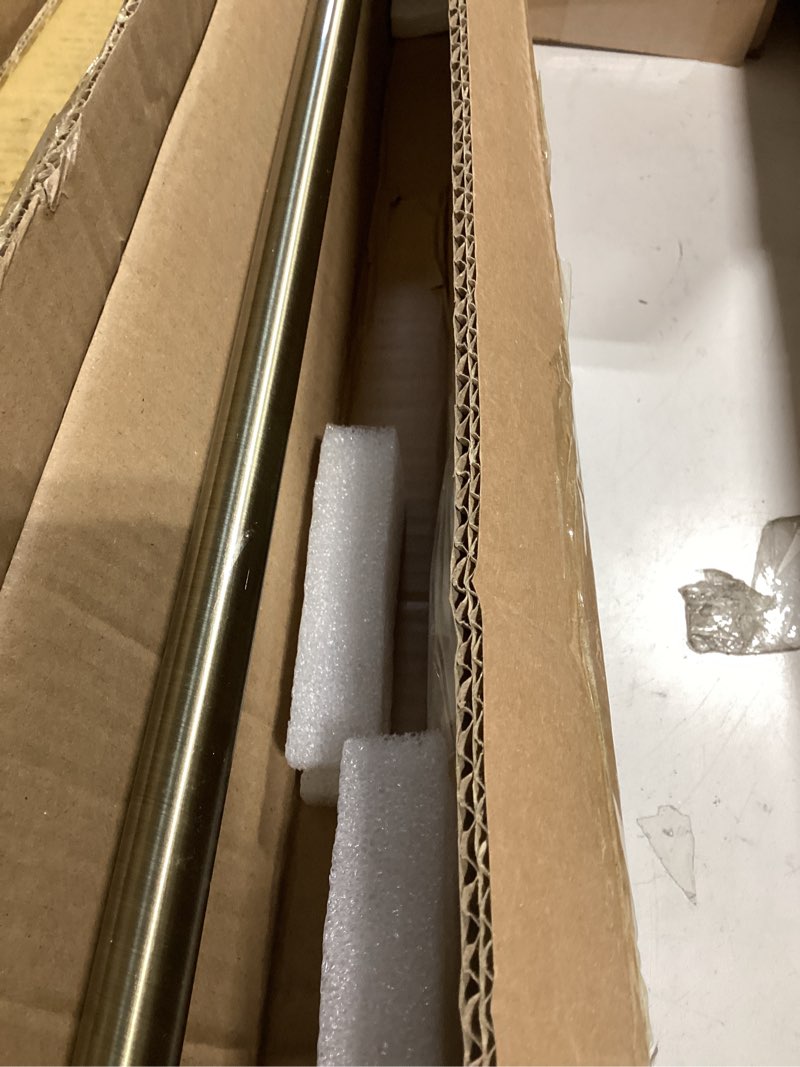 Condition photo showing New/Like New for antique bronze disc curtain rods, 28-48 inches window curtain rod,adjustable room darkening drapery 