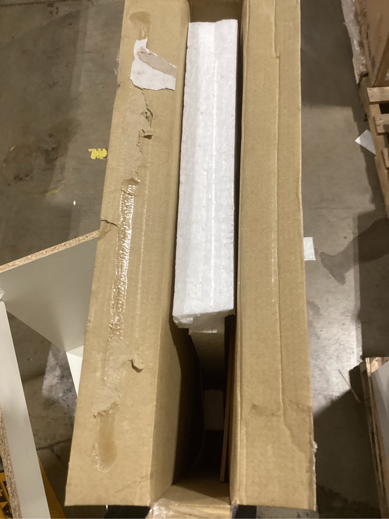 Condition photo showing As Is for closetmaid brightwood white wood drawer unit 25-in x 5-in