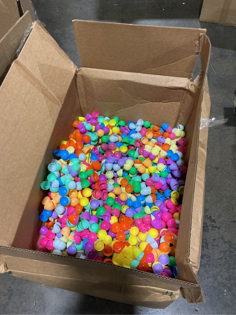 Condition photo showing Good Condition for 1000 pcs plastic easter eggs,bulk fillable easter eggs for easter hunt,basket stuffers fillers,theme party favor decoration,surprise eggs,easter classroom prize supplies 1000eggs