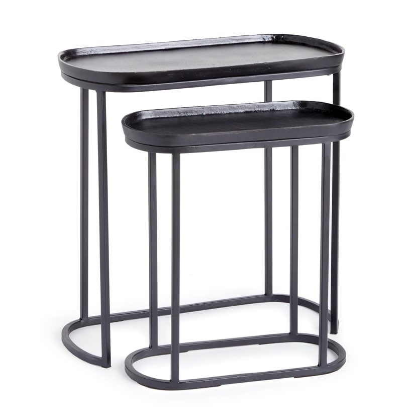 Napa Home & Garden Ziva End Tables Black