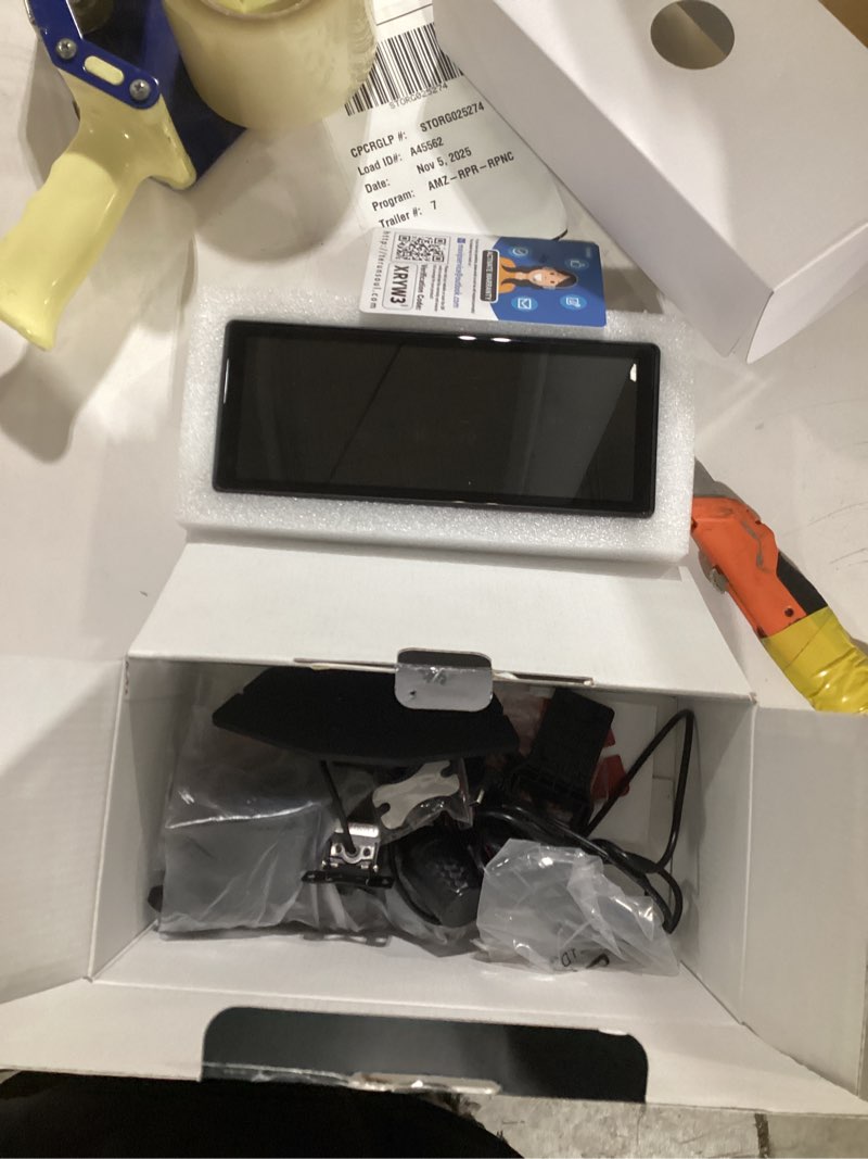 TERUNSOUl Carplay Screen for Car, 8.1" HD Portable Touch Screen Car Stereo with Android Auto, 4K Das