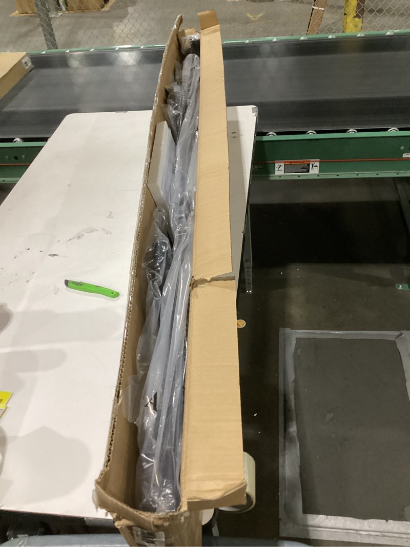 Condition photo showing New/Like New for Simple Houseware Industrial Grade Z-Base Garment Rack, 500lb Load with 62 Inches Extra Long Bar, Black