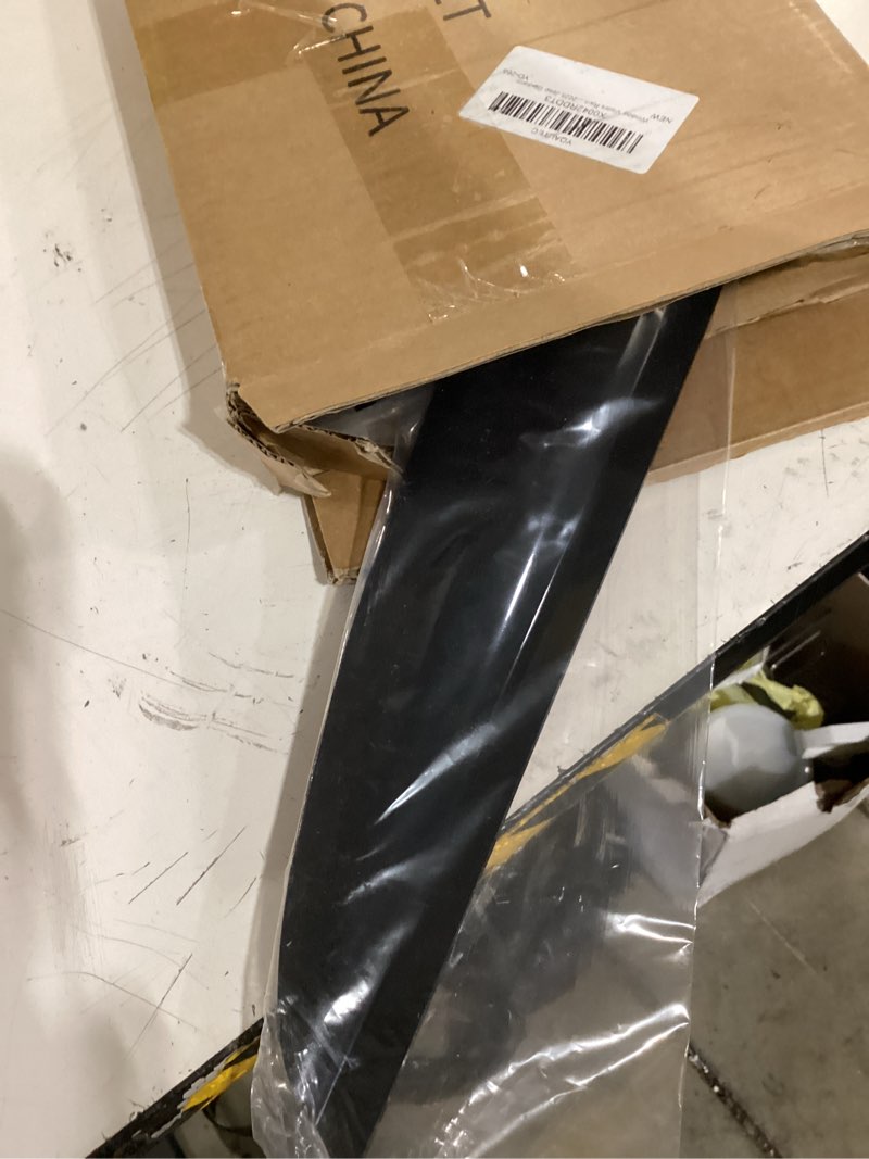 Condition photo showing New/Like New for window visors rain guards for 2018-2026 jeep wrangler jl unlimited & 2020-2026 jeep gladiator, out-channel window vent wind deflectors visors shades for 18-26 wrangler jlu 4-door 2018-2024 jeep wrangler jl