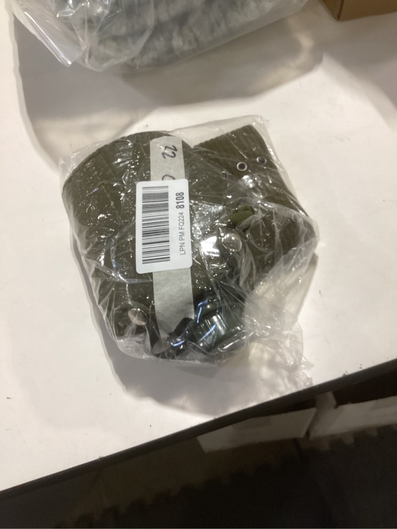 Condition photo showing Good Condition for plastic military canteen, 1 quart portable army water bottle with cup sleeves and waist belt for hiking camping climbing and most outdoor activities