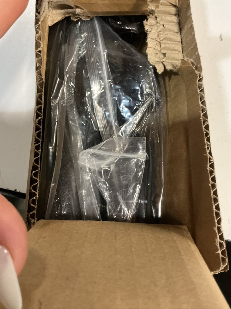 Condition photo showing New/Like New for Tension Curtain Rod 51-165In(4.25-13.75Ft), Extra Long Outdoor Curtain Rod No Drilling for Window or Bathroom Patio, Adjustable Spring Shower Rod, Easy to Install Never Rust, Rod Diameter 1.26In-Black Black 51''-165''