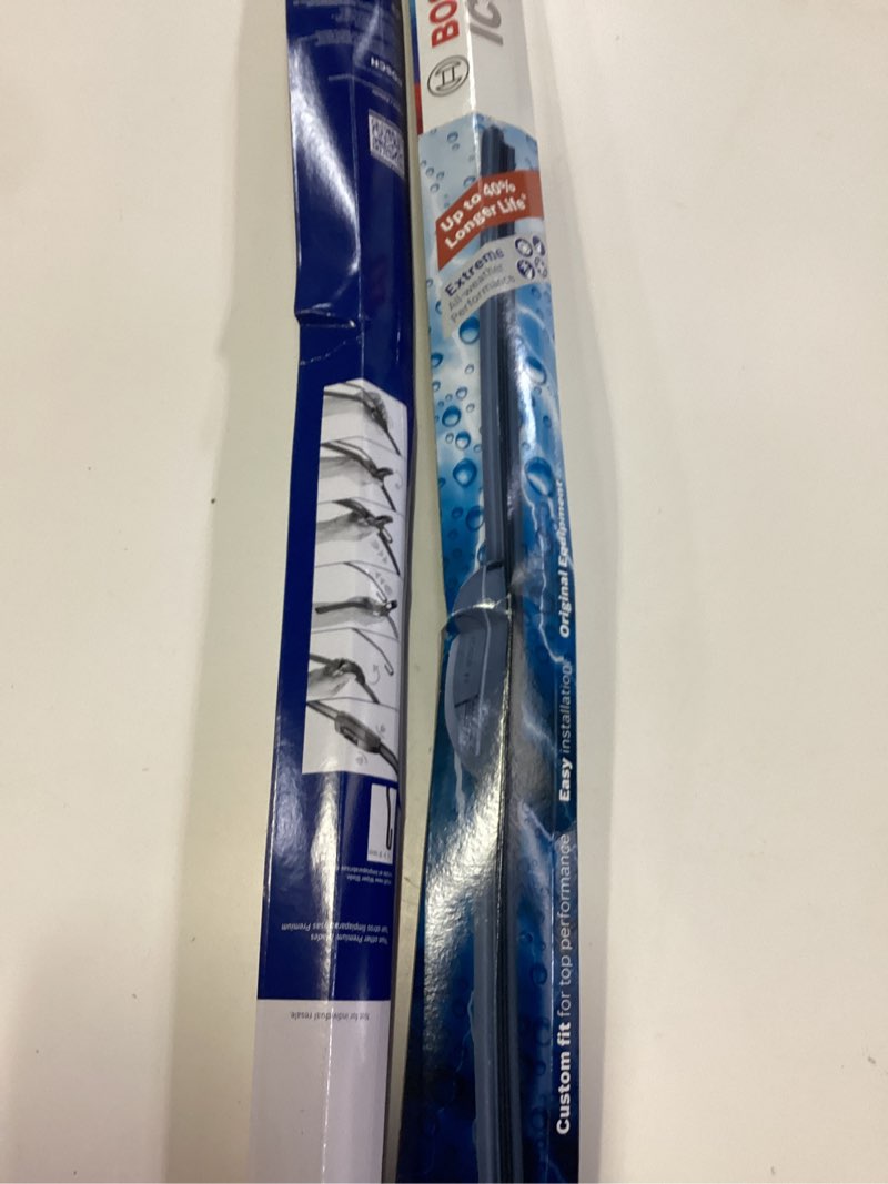Condition photo showing Good Condition for bosch 22a21a icon beam wiper blades - driver and passenger side - set of 2 blades (22a & 21a)