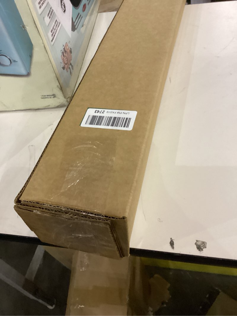 Condition photo showing As Is for Curtain rod