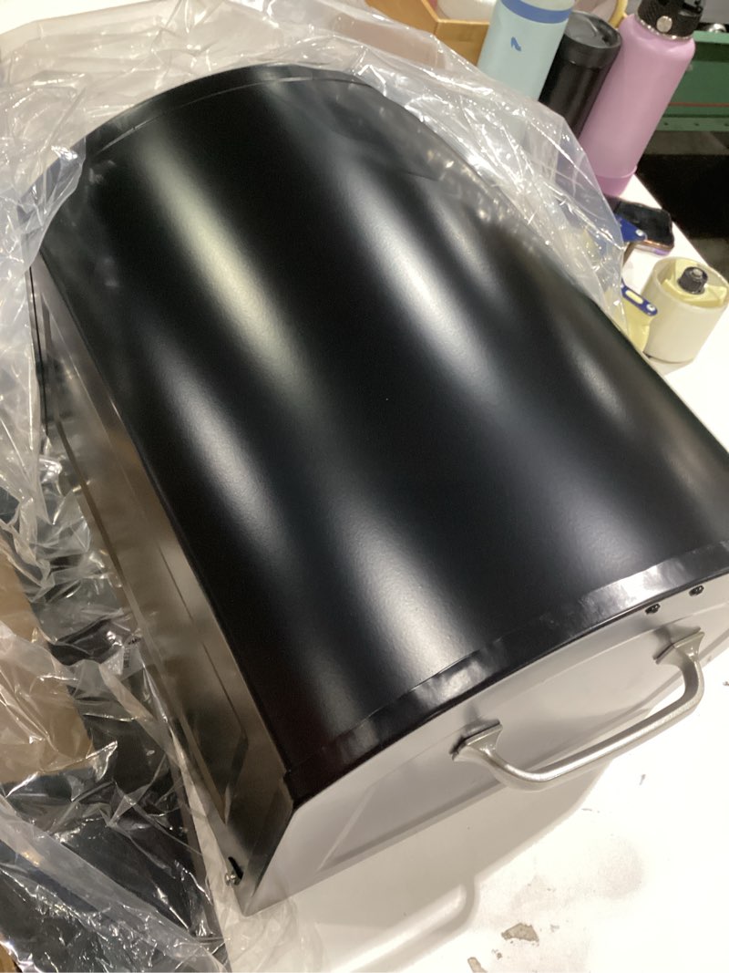 Condition photo showing Good Condition for architectural mailboxes 950020b-10 centennial postmount mailbox, xl, black