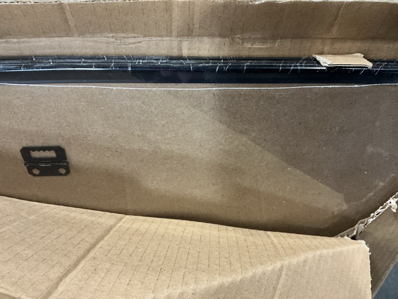 Condition photo showing New/Like New for upsimples 24x36 poster frame black 3 pack, scratch-proof picture frames 24 x 36 for photo gallery - slide-in strips, horizontal or vertical wall mounting
