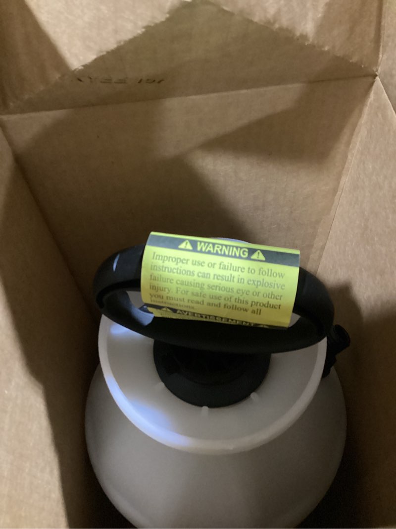 Condition photo showing Good Condition for sprayer missing but in good condition.. project source 1 gallon(s) handheld disinfectant sprayer