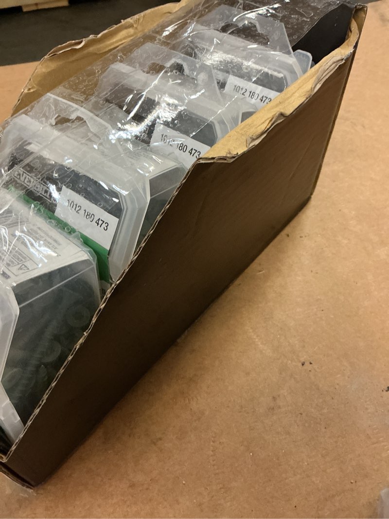 Condition photo showing Good Condition for #9 x 1-1/4 in. ribbed flat head t25 star drive cement board screw (140-pack)