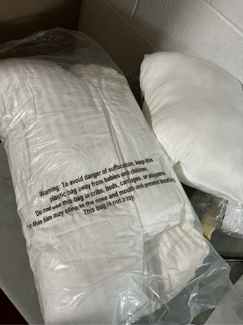 Condition photo showing Good Condition for lunderg parkin cpap pillow for side & back sleepers - the only down alternative with adjustable filling & 100% cotton case - reduce air leaks & mask pressure for better sleep - works with all masks