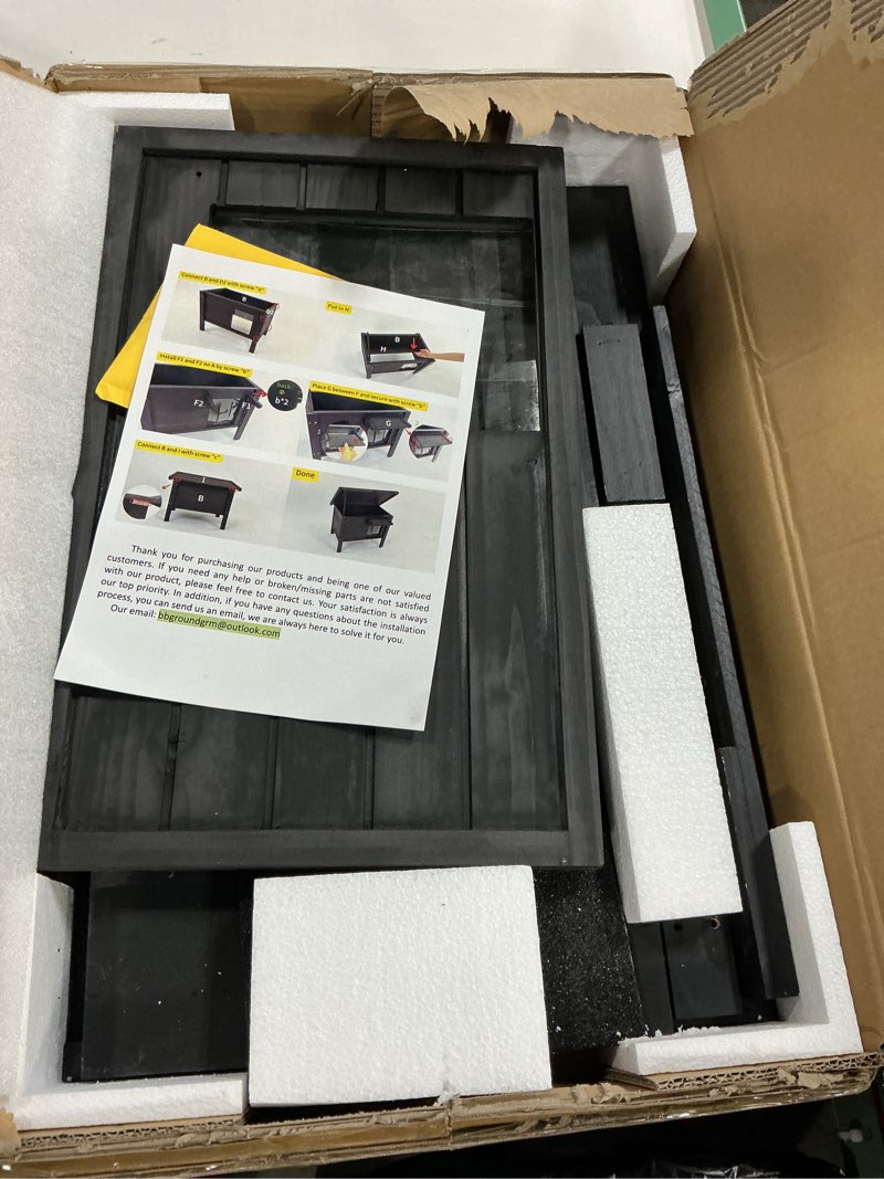 Condition photo showing New/Like New for Weatherproof Outdoor Cat House, Feral Cat Shelter, 100% Insulated Foam, Solid Wood, Large Size for M