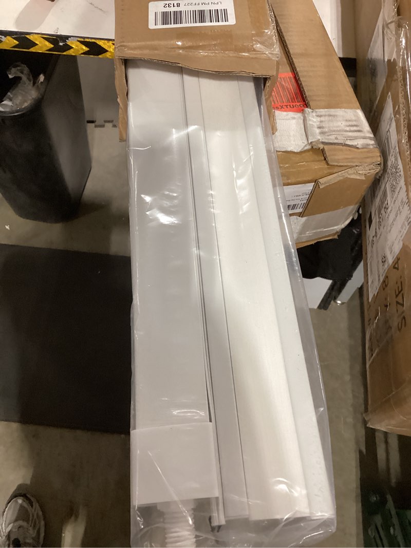 Condition photo showing Good Condition for LazBlinds No Tools No Drill Cordless Cellular Shades, Top Down Bottom Up (TDBU) Honeycomb Shades for Home, Light Filtering Thermal Insulation Blinds for Windows, 50" W x 64" H, White Light Filtering - White 50" W x 64" H