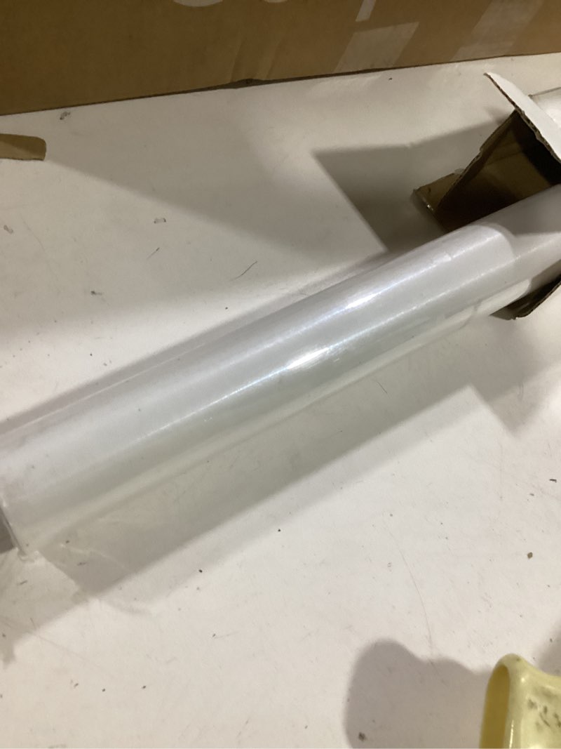 Condition photo showing Good Condition for marble countertop contact paper 31.5'' x 200'' - peel and stick wallpaper for kitchen counter - white waterproof vinyl countertops wrap - self adhesive wall paper for bathroom cabinet desk cover 31.5" x 200" white/grey
