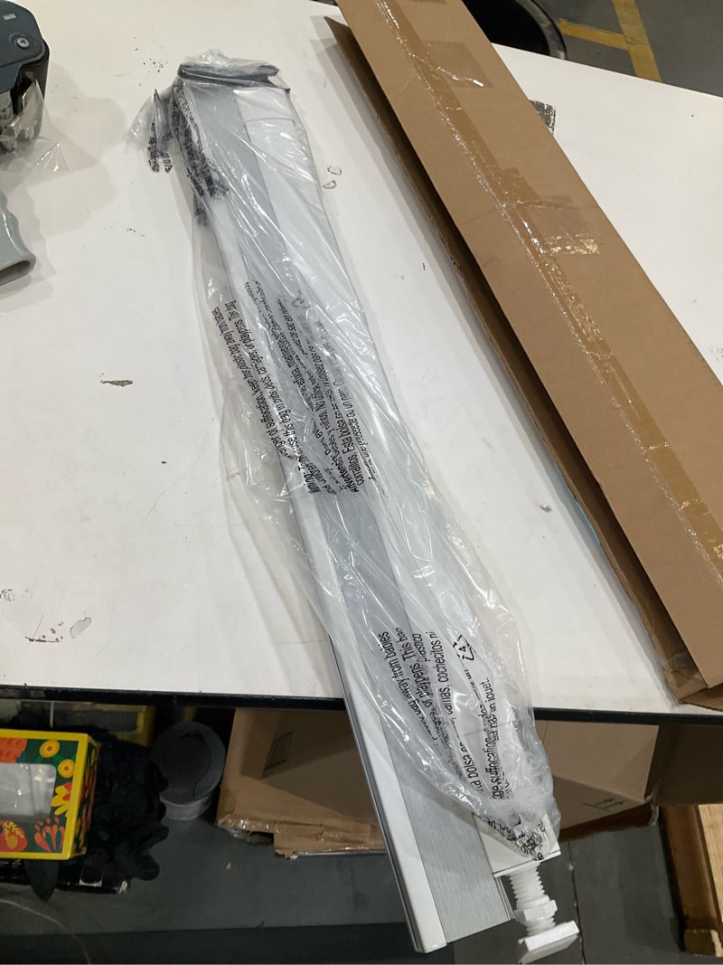 Condition photo showing Good Condition for lazblinds no tools no drill cordless cellular shades, blackout light blocking honeycomb shades for home, thermal insulation blinds for windows, 28" w x 48" h, white blackout-white 28" w x 48" h