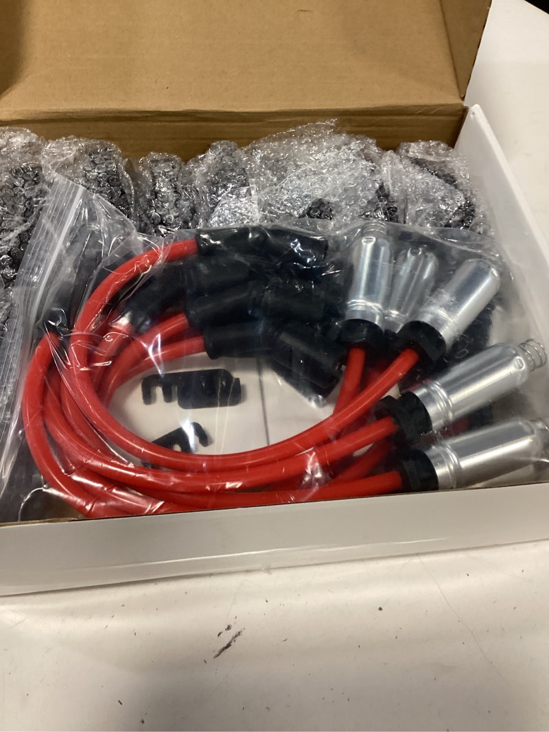 Condition photo showing Good Condition for 8PCS UF413 Square Ignition Coils Pack & Double Iridium Spark Plugs & Spark Plug Wires for Chevy Silverado Express 1500 2500 3500 GMC Sierra Cadillac CTS Escalade 4.3L 4.8L 5.3L 6.0L D510C