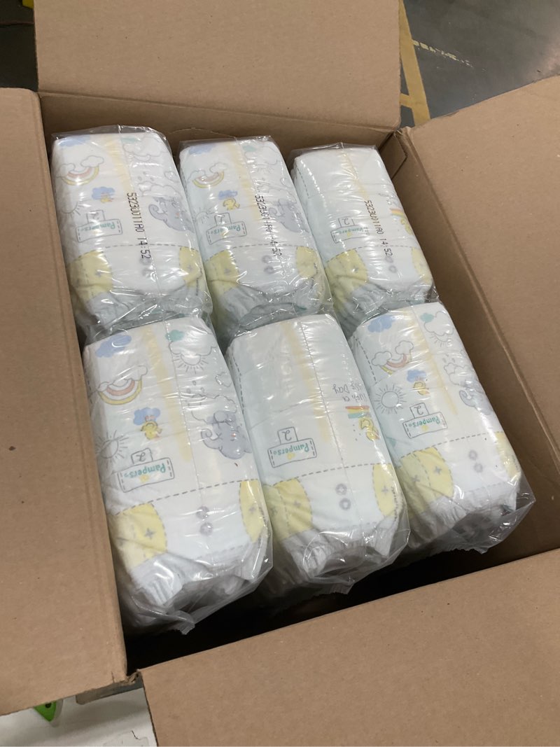 Condition photo showing New/Like New for Pampers Baby Diapers - Swaddlers - Size 2, 186 Count, Ultra Absorbent Disposable Infant Diaper