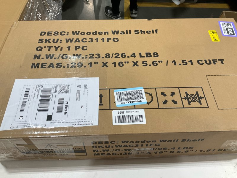 Condition photo showing New/Like New for Bathroom Wall Cabinet, Wooden Medicine Cabinet Above Toilet Storage Cabinet with Doors and Adjustable Shelf Wall Mounted Storage Organizer Cabinet Over Toilet Cabinet (Forest Green)