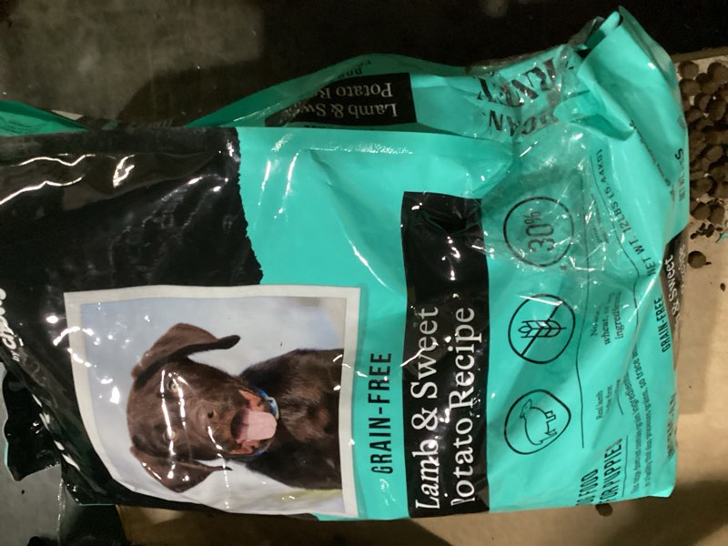 Condition photo showing As Is for  Overview   +1 This is a bag of American Journey Grain-Free Puppy Lamb & Sweet Potato Recipe Dry Dog