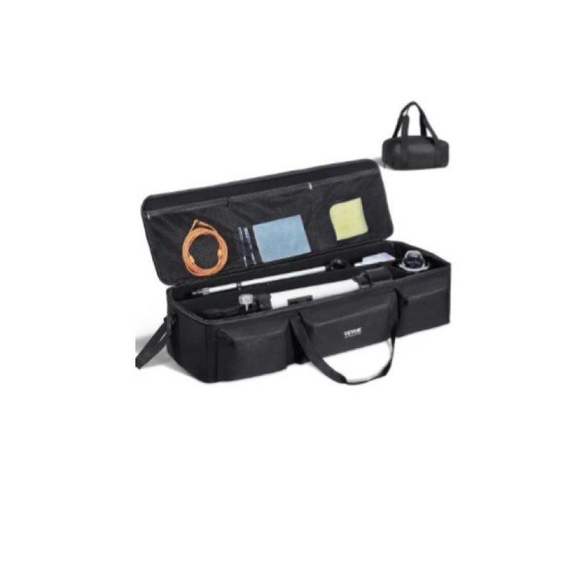  VEVOR - Telescope Case, 40.7", Telescope Large Storage Bag with Fixed Buckles, Multi-Pocket & Detachable Divider - Black