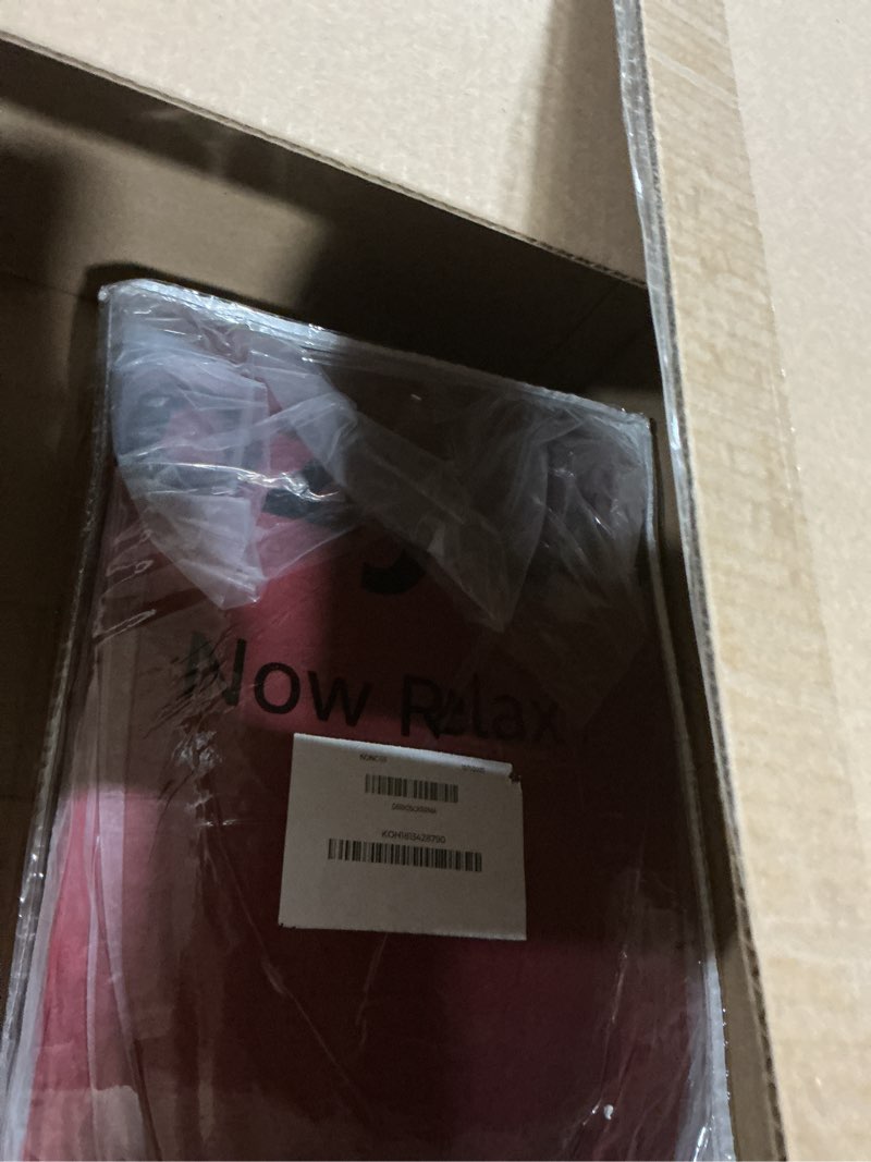 Condition photo showing Good Condition for CozyLux King Comforter Set 7 Pieces Bed in a Bag Burgundy All Season Bedding Sets with Comforter, Pillow Shams, Flat & Fitted Sheet and Pillowcases, King Burgundy King