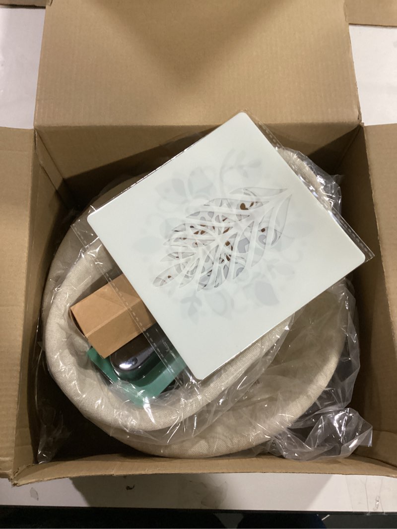 Condition photo showing Good Condition for CODOGOY Banneton Bread Proofing Basket Set, Sourdough Bread Baking Supplies with 9" Round & 10" oval Handmade Natural Rattan Proofing Basket and Complete Bread Making Tools Round+Oval Gift Set