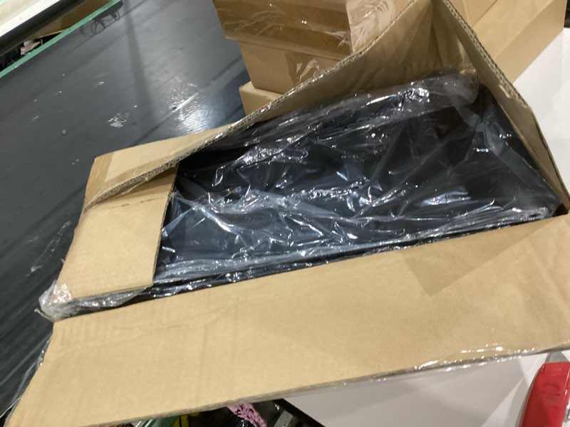 Condition photo showing Good Condition for Under Sink Organizer, 2 Tier Under Sink Organizers and Storage, Adjustable Height, Slide out Metal Cabinet Organizers, Pull out Cabinet Storage Drawer Shelf for Kitchen Bathroom Black 2Pack