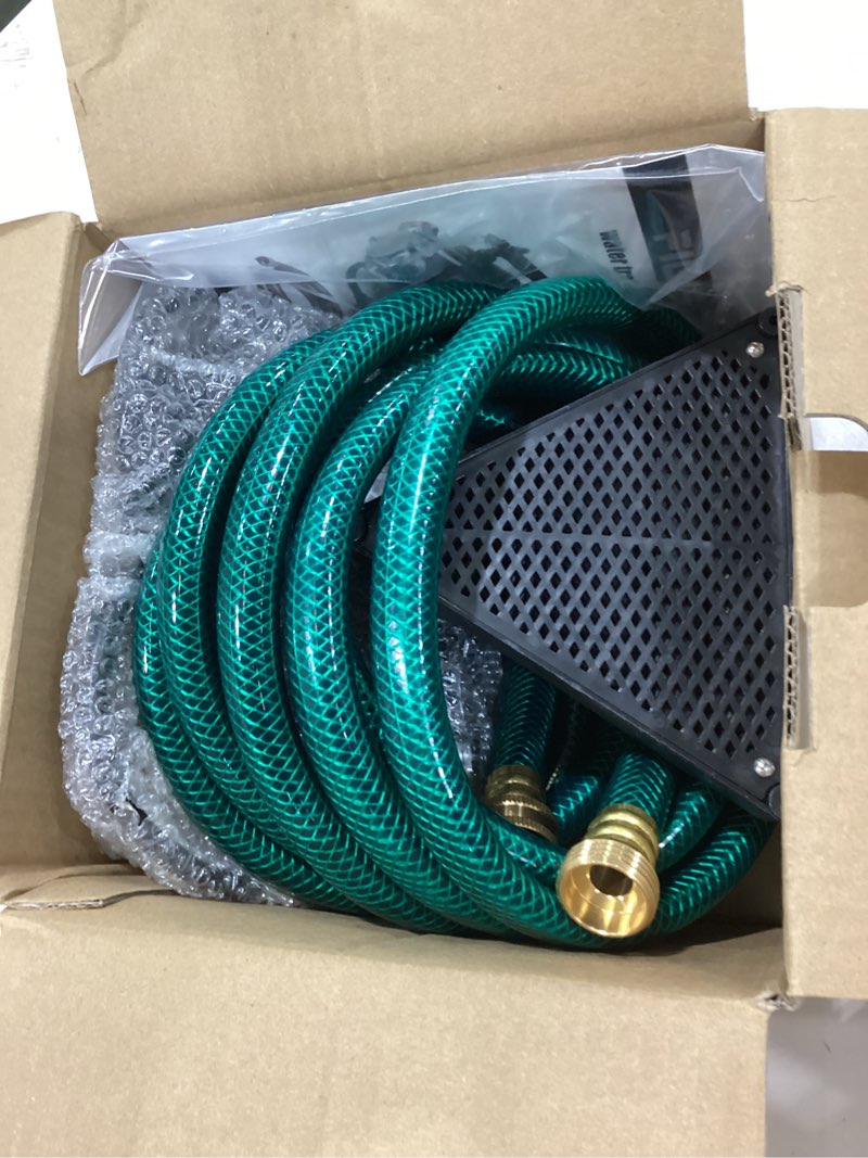 Condition photo showing Good Condition for water transfer pump, 115v 1/10hp electric utility pump with on/off switch 2 * 6 ft water hoses kit for removing water from garden pools aquariums hot tub draining 1/8’’ low suction for rain barrel 115v ac