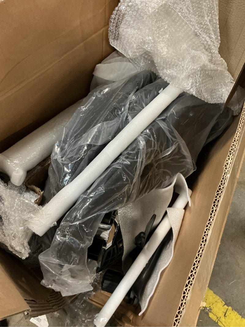 Condition photo showing Good Condition for Alllion Ergonomic Mesh Office Chair, Home Desk Chair Comfy High Back with Adjustable Lumbar Support, 3D Headrest, Flip-up Arms, Big and Tall Reclining Computer Gaming Chairs for Men Women, Black